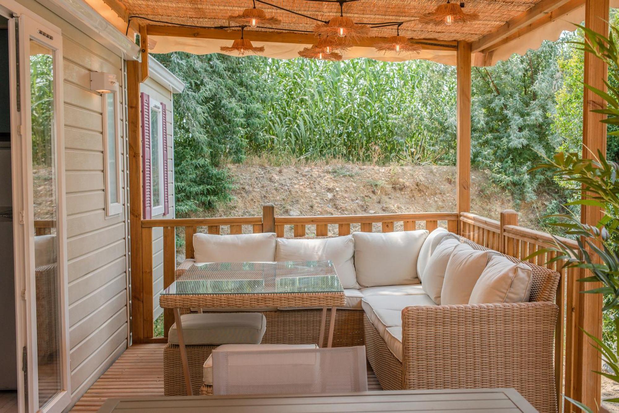 Mobil Home Les Pieds Dans L'Eau Canet-en-Roussillon Exteriör bild